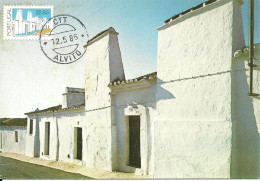 31049 - Carte Maximum - Portugal - Arquitetura Popular - Casa Alentejana Alentejo - Maison Typique Typical House - Maximumkaarten