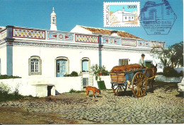 31054 - Carte Maximum - Portugal - Arquitetura Popular - Casa Algarvia Algarve - Maison Typique Typical House - Cartes-maximum (CM)