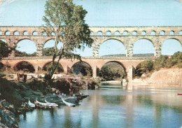 FRANCE - Nîmes - Le Pont Du Gard - Aqueduc Romain - Carte Postale - Nîmes