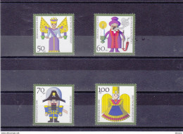 RFA 1990 NOËL Yvert 1316-1319, Michel 1484-1487 NEUF** MNH Cote Yv: 7,50 Euros - Unused Stamps