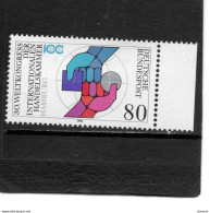 RFA 1990 Congrès Mondial Des Chambres De Commerce Yvert 1303, Michel 1471 NEUF** MNH - Unused Stamps