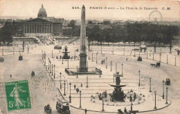 FRANCE - Paris (8e Arrt) - Vue Sur La Place De La Concorde - C M - Animé - Carte Postale Ancienne - Places, Squares