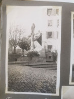 Photo Original, Fontaine Ste Anne 1932. 8x8 - Fribourg