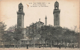 FRANCE - Tout Paris (XVI E) - Vue Sur La Place Du Trocadéro - Le Square - La Tour Eiffel - Animé- Carte Postale Ancienne - Places, Squares