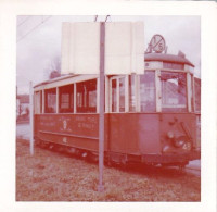 Photo Originale - 21 - DIJON - Tramway Ligne 1/6 - Dernier Jour Avant La Suppression De La Ligne  - 1/12/1961 - Orte