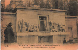 FRANCE - Paris - Le Père Lachaise - Le Monument "Aux Morts" - Chef D'œuvre Du Sculpture - Carte Postale Ancienne - Standbeelden