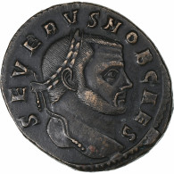 Sévère II, Follis, 306, Rome, Bronze, TTB+, RIC:133a - Die Tetrarchie Und Konstantin Der Große (284 / 307)