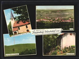 AK Freudenberg-Wutschdorf /Opf., Bergwachthütte, Wallfahrtskirche St. Johann, Rotbühl Mit Sender  - Sonstige & Ohne Zuordnung