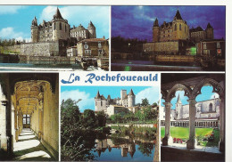 *CPM - 16 - LA ROCHEFOUCAULD - Multivue Du Château - Autres & Non Classés