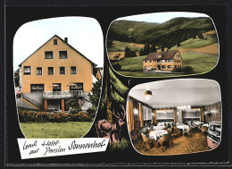 AK Battenhausen üb. Bad Wildungen, Hotel-Pension Sonnenhof  - Bad Wildungen