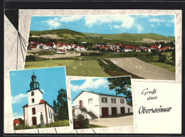 AK Oberweimar, Kirche, Wohnhaus, Ortsansicht  - Other & Unclassified
