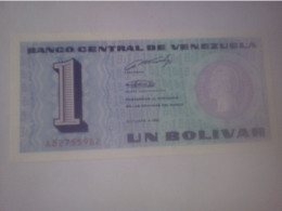 Venezuela - Banco Central De Venezuela - 1 Bolivar N° A82755982 - Sonstige – Amerika