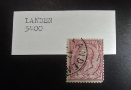 Belgie Belgique - 1884  - COB/OBP  46   -  1 Value - Gestempeld /obl. Landen - 1893-1907 Wappen