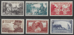 Lot N°235 N°451 à 469, Série 19 Timbres   (avec Charnière) - Unused Stamps