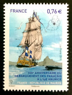 2015 FRANCE N 4979 - 300e ANNIVERSAIRE DU DÉBARQUEMENT DES FRANÇAIS A L’ÎLE MAURICE - NEUF** - Unused Stamps