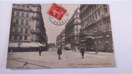 Carte Postale Ancienne ( AA10 ) De Lyon , Perspective De La Rue Président Carnot - Sonstige & Ohne Zuordnung