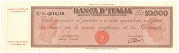 10000 LIRE TITOLO PROVVISORIO MEDUSA REPUBBLICA ITALIANA 17/12/1947 BB/SPL - Otros & Sin Clasificación