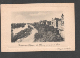 CHALONS SUR MARNE  LA MARNE   VUE PRISE DU PONT      F236 - Châlons-sur-Marne