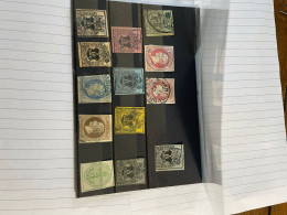 Old German States, Hannover, 13 Stamps, Cat. Value 950, Min. Desired Revenue 75 Euro - Hanovre