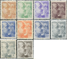 732362 HINGED ESPAÑA 1940 GENERAL FRANCO - ...-1850 Prephilately