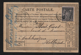 Carte Postale De Lyon Pour Les Pays-bas - Tarifs Postaux