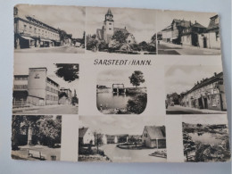 Sarstedt/Hann., 9xBild, Vosswerke, Steinstr. U.a., 1958 - Hildesheim