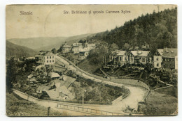 SINAIA - Str. Bratianu Si Scoala Carmen Sylva - Roemenië