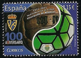 2016-ED. 5057 COMPLETA - Efemérides. Centenario Federación Fútbol. Principado Asturias-NUEVO - Unused Stamps