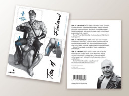 Finland Finnland Finlande 2014 Tom Of Finland Outstanding Photographer Set Of 3 Stamps In Block MNH - Blocks & Sheetlets