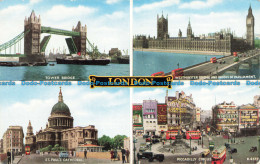 R664939 London. Tower Bridge. Valentine. Valesque. Multi View - Monde