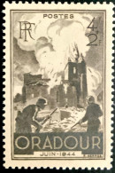 1945 FRANCE N 742 - ORADOUR JUIN 1944 - NEUF** - Unused Stamps