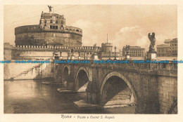 R664222 Roma. Ponte E Castel S. Angelo. G. Panatta. Brunner - Monde