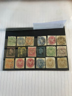 Old German States, Prussia, 18 Stamps, O. Desired Revenue 25 Euro - Used