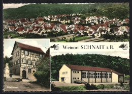 AK Schnait I. R., Silchermuseum, Gemeindehalle, Ortsansicht Aus Der Vogelschau  - Autres & Non Classés