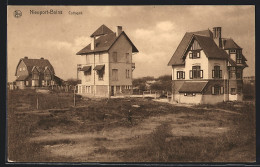 AK Nieuport-Bains, Cottages  - Autres & Non Classés