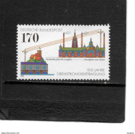 ALLEMAGNE 1991 Centrale électrique Lauffen De Neckar Yvert 1389, Michel 1557 NEUF** MNH Cote 3,50 Euros - Ongebruikt