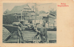MIKICP2-032- MALAISIE MALAY SHIPBUILDERS - Malesia