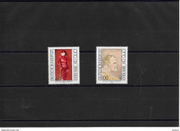 ALLEMAGNE 1991 Peintures D'Otto Dix : Portrait De La Danseuse Anita Berber, Autoportait Yvert 1404-1405 NEUF** MNH - Unused Stamps