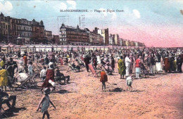 BLANKENBERGHE - BLANKERBERGE -  Plage Et Digue Ouest - Blankenberge