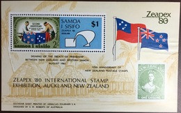 Samoa 1980 Zeapex Minisheet MNH - Samoa (Staat)
