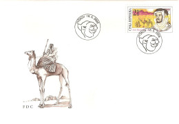 FDC 567 Czech Republic Explorer 2008 Musil Camel - Geography