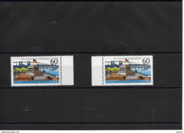 ALLEMAGNE 1992 KOBLENZ, Monument, Blason, Drapeau Yvert 1415-1415a NEUF** MNH Cote : 57,25 Euros - Unused Stamps