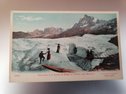 Excursion A La Grotte De Glace Au Glacier Des Bossons - Sonstige & Ohne Zuordnung