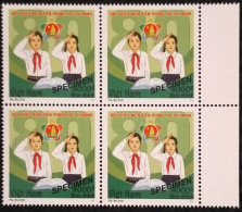 Block 4 Of Vietnam VIet Nam MNH Specimen Stamps 2021 : 80th Anniversary Of Young Pioneers'  Organization Ms1143) - Viêt-Nam