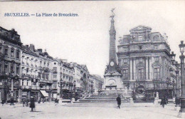 BRUXELLES -  La Place De Brouckere - Monuments, édifices