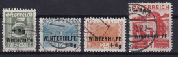 AUSTRIA 1933 - Canceled - ANK 563-566 - Winterhilfe - Used Stamps