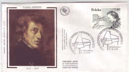 Europe - Pologne - FDC - Frédéric Chopin - Warsawa 1 - 17-10-1999 - 7678 - FDC