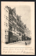 AK Anvers, Vieilles Maisons Flamandes, Rue Des Rotisseurs  - Altri & Non Classificati