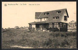 AK Knocke-sur-Mer, Le Zoute, Villas Dans Les Dunes  - Altri & Non Classificati