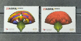 2024 - Cape Verde - MNH - 50 Years Of 25th April Revolution - Joint With Portugal And Angola - 2 Stamps - Angola
